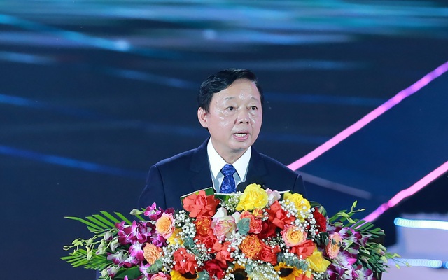 Phó Thủ tướng Trần Hồng Hà phát biểu chỉ đạo tại lễ khai mạc